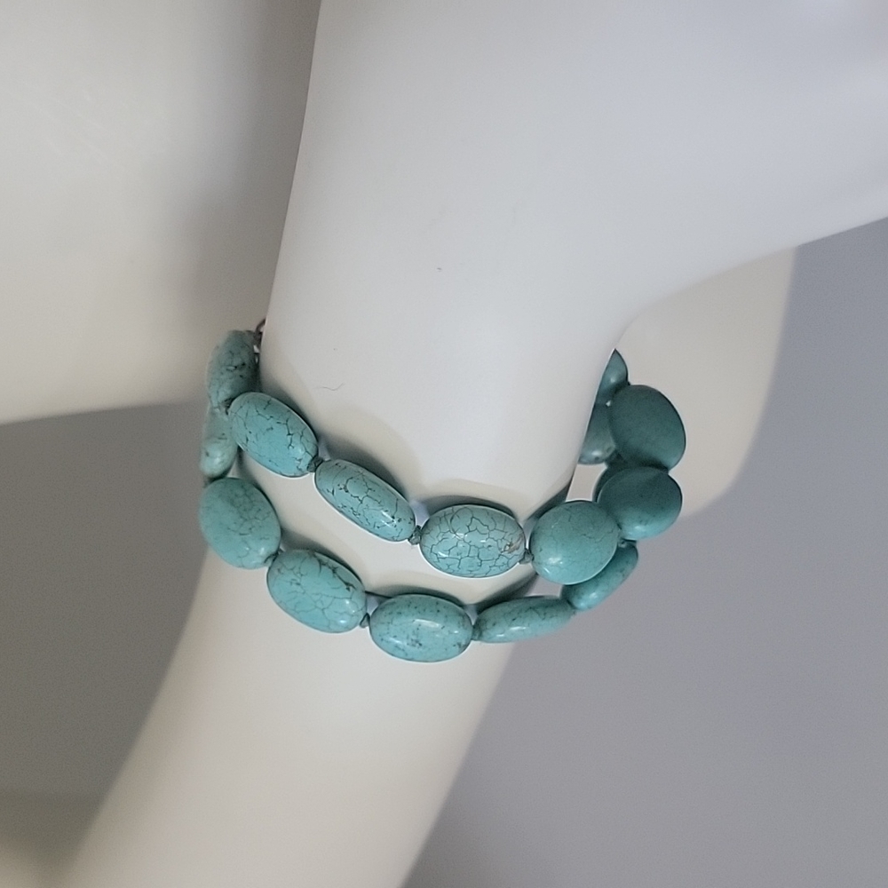 Turquoise Double Strand Bracelet